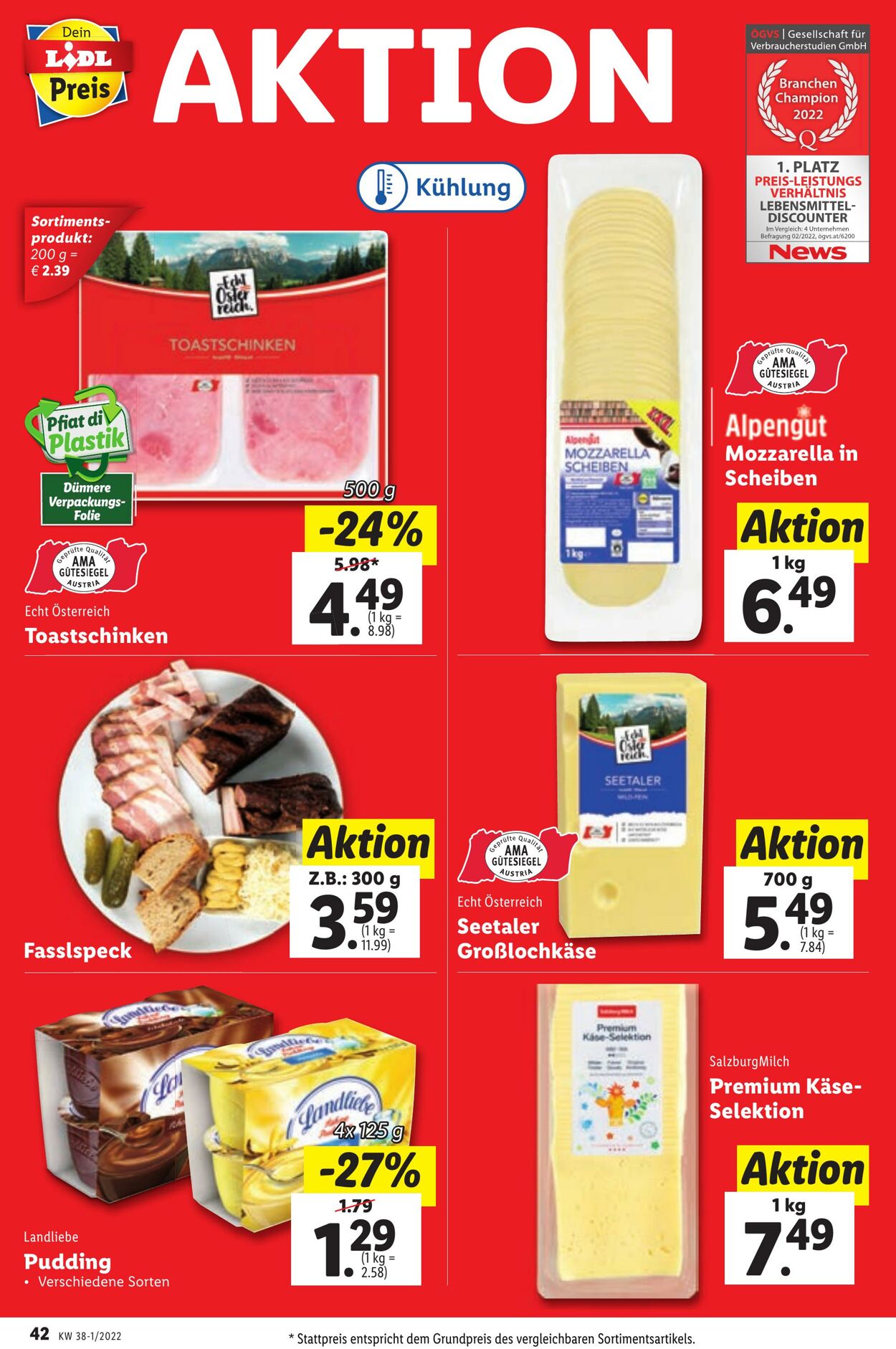 Prospekt Lidl 15.09.2022 - 21.09.2022