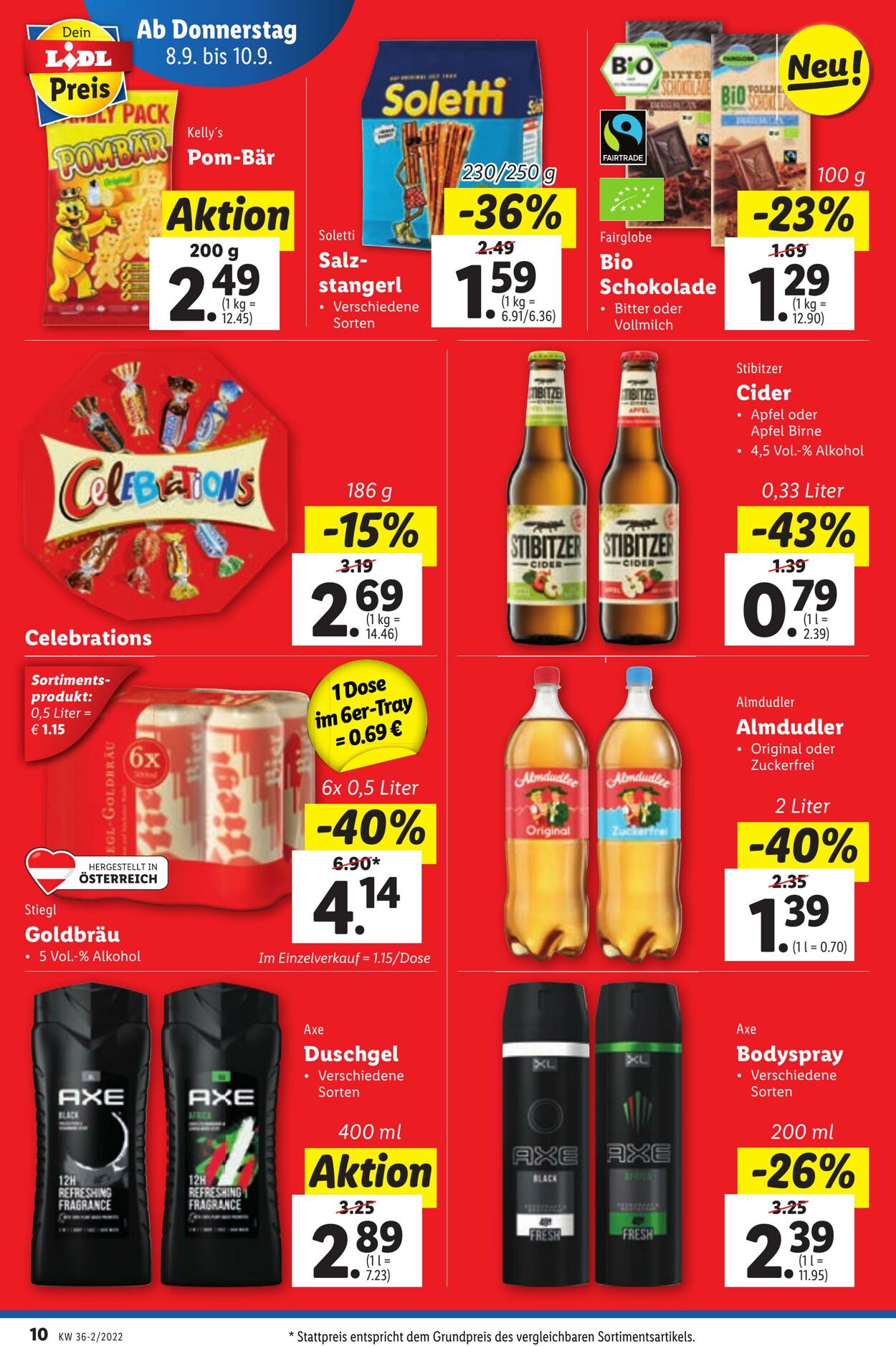 Prospekt Lidl 08.09.2022 - 14.09.2022