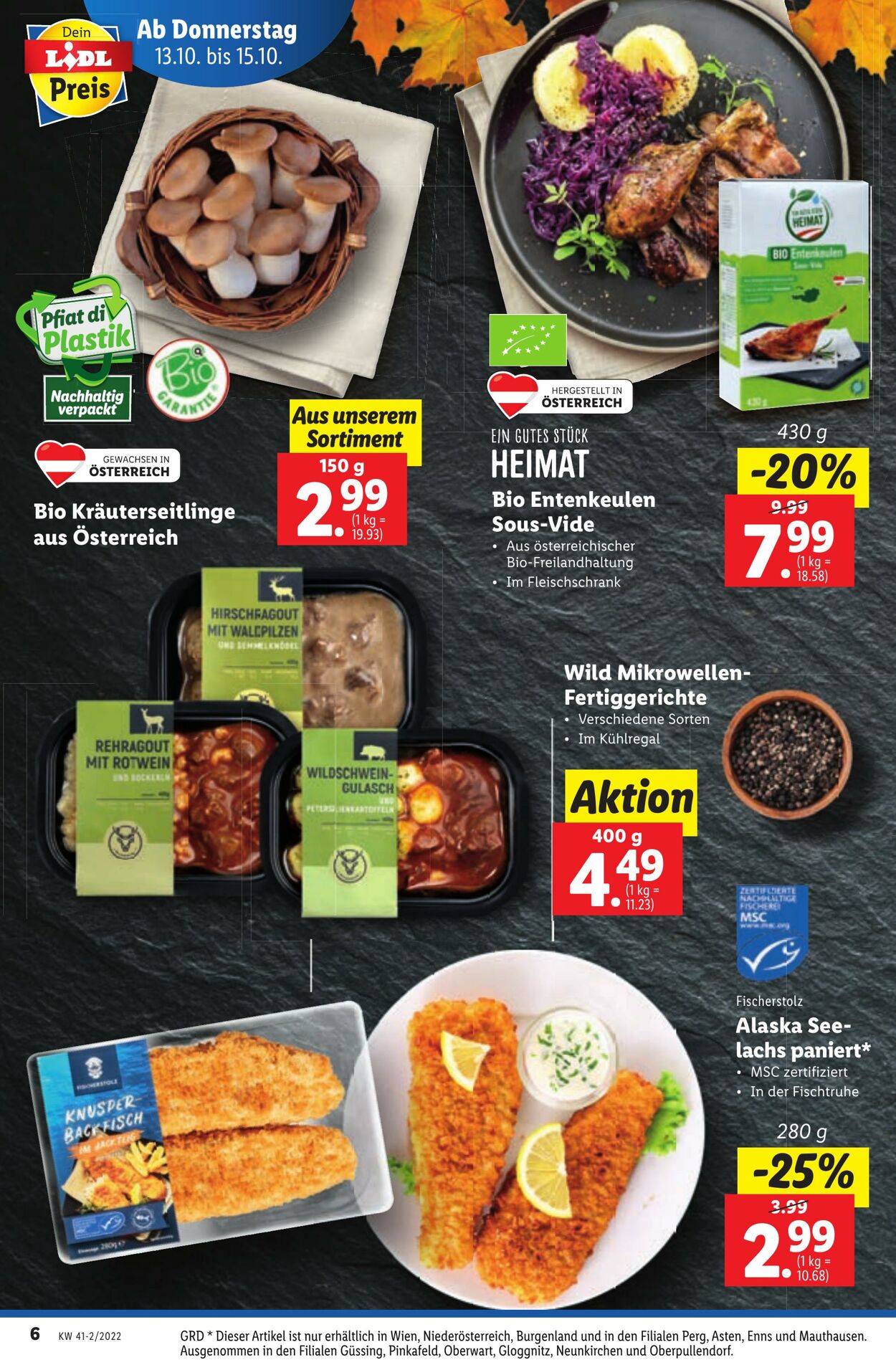 Prospekt Lidl 13.10.2022 - 19.10.2022