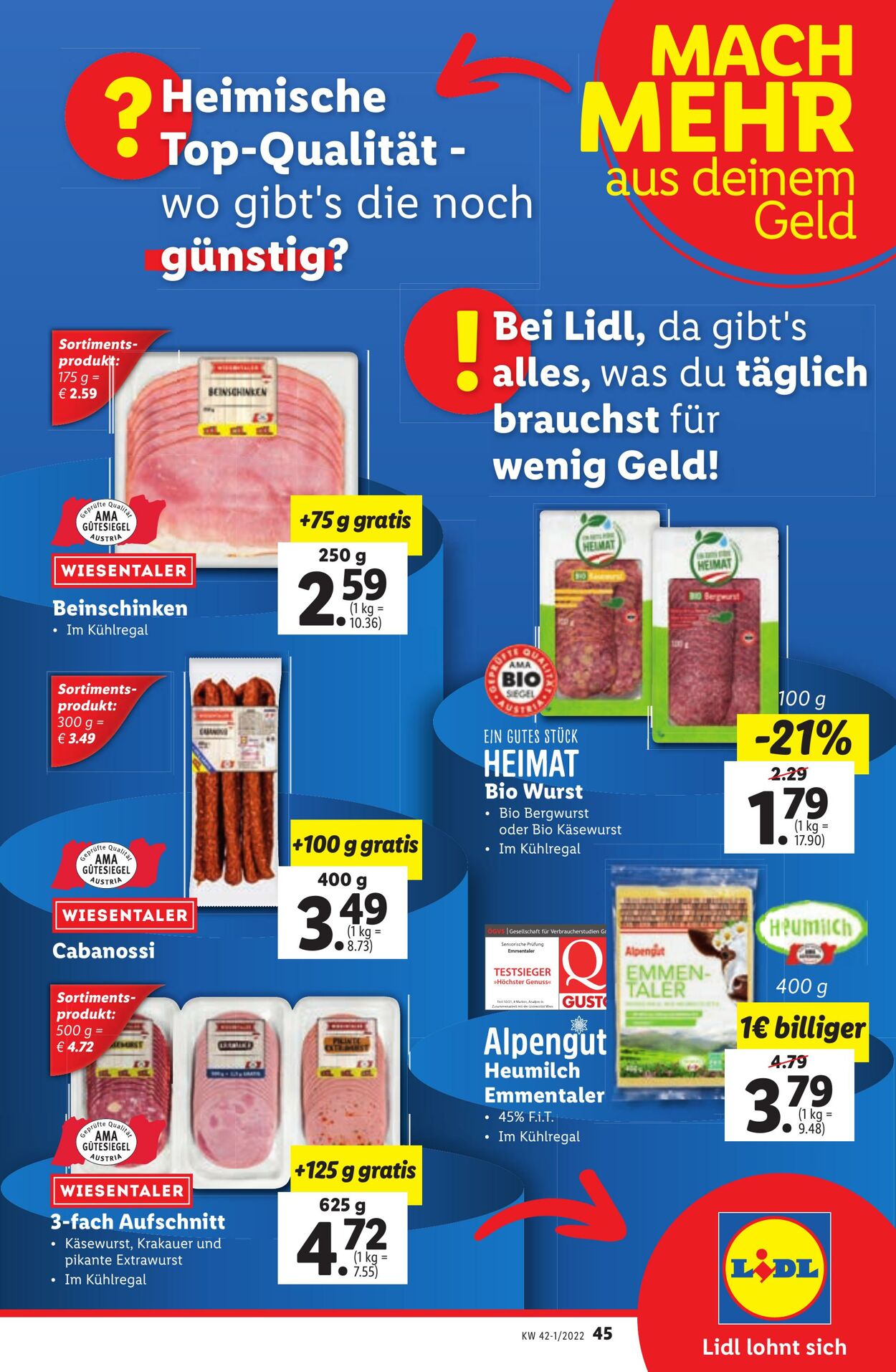 Prospekt Lidl 13.10.2022 - 19.10.2022