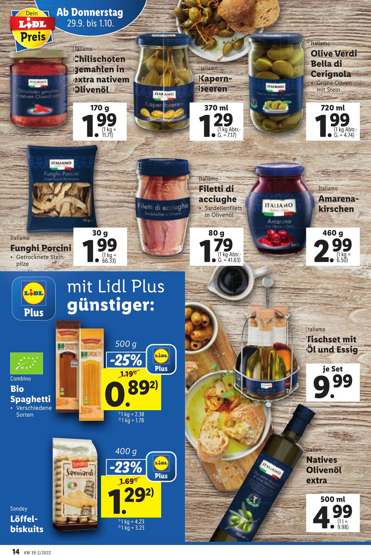 Prospekt Lidl 29.09.2022 - 05.10.2022