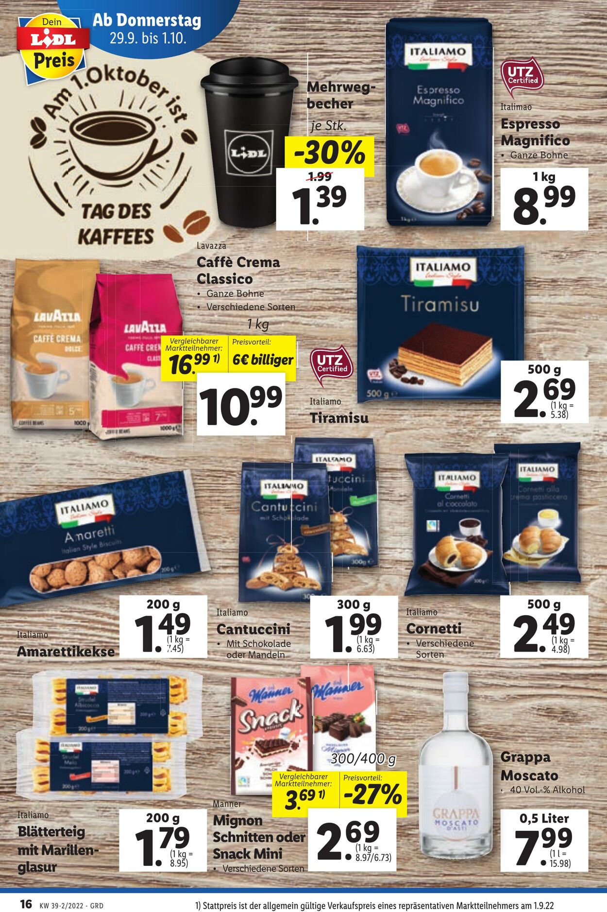 Prospekt Lidl 29.09.2022 - 05.10.2022