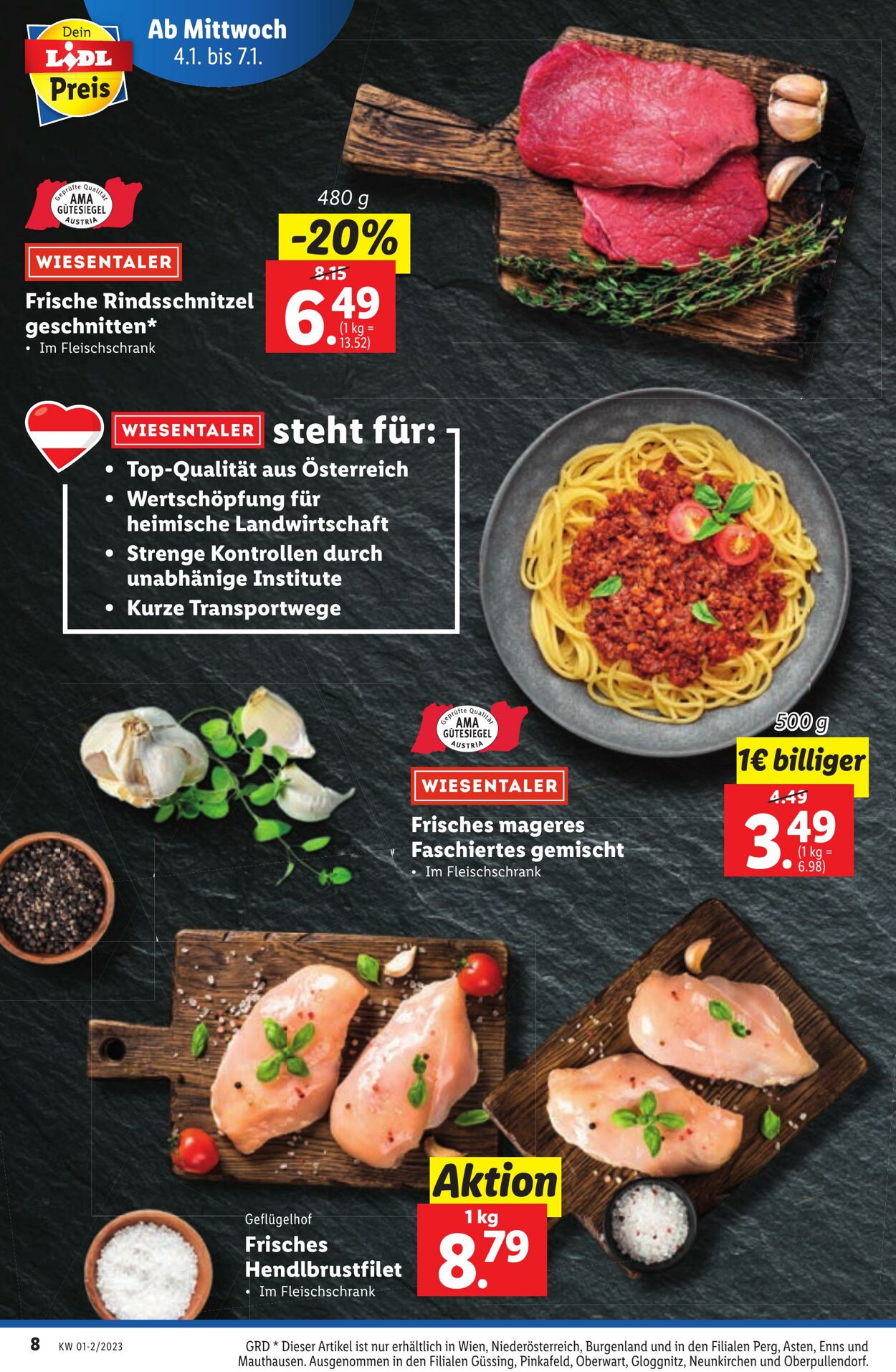 Prospekt Lidl 04.01.2023 - 11.01.2023