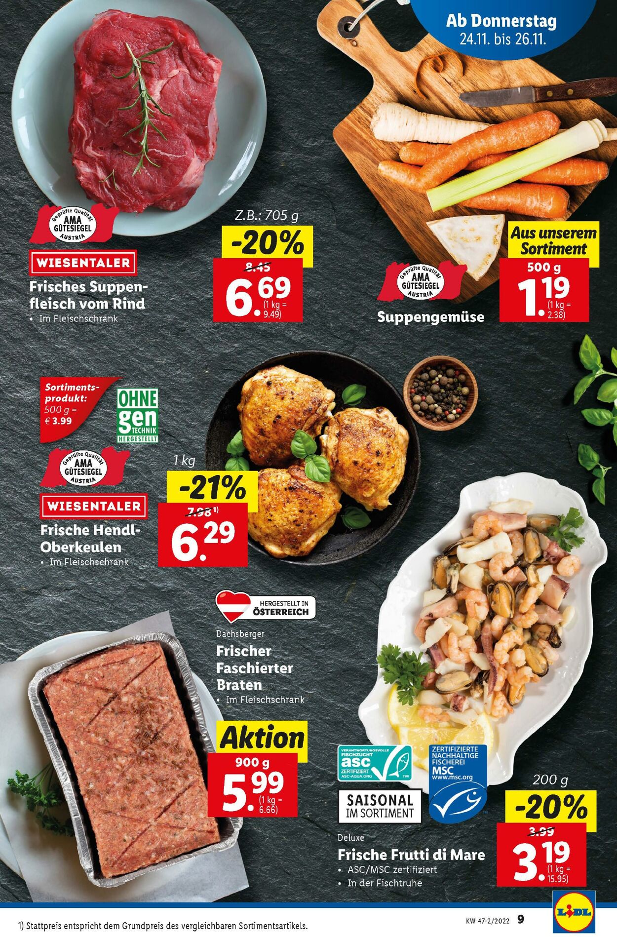 Prospekt Lidl 24.11.2022 - 30.11.2022