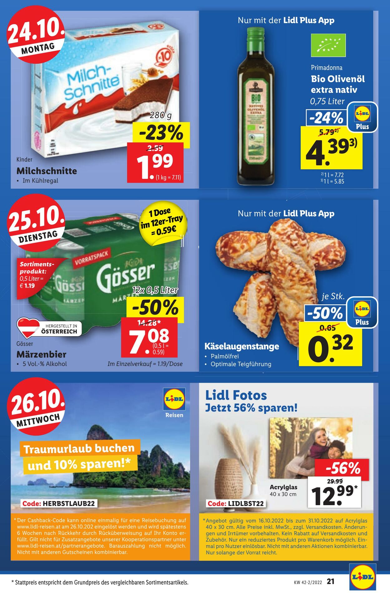 Prospekt Lidl 20.10.2022 - 25.10.2022