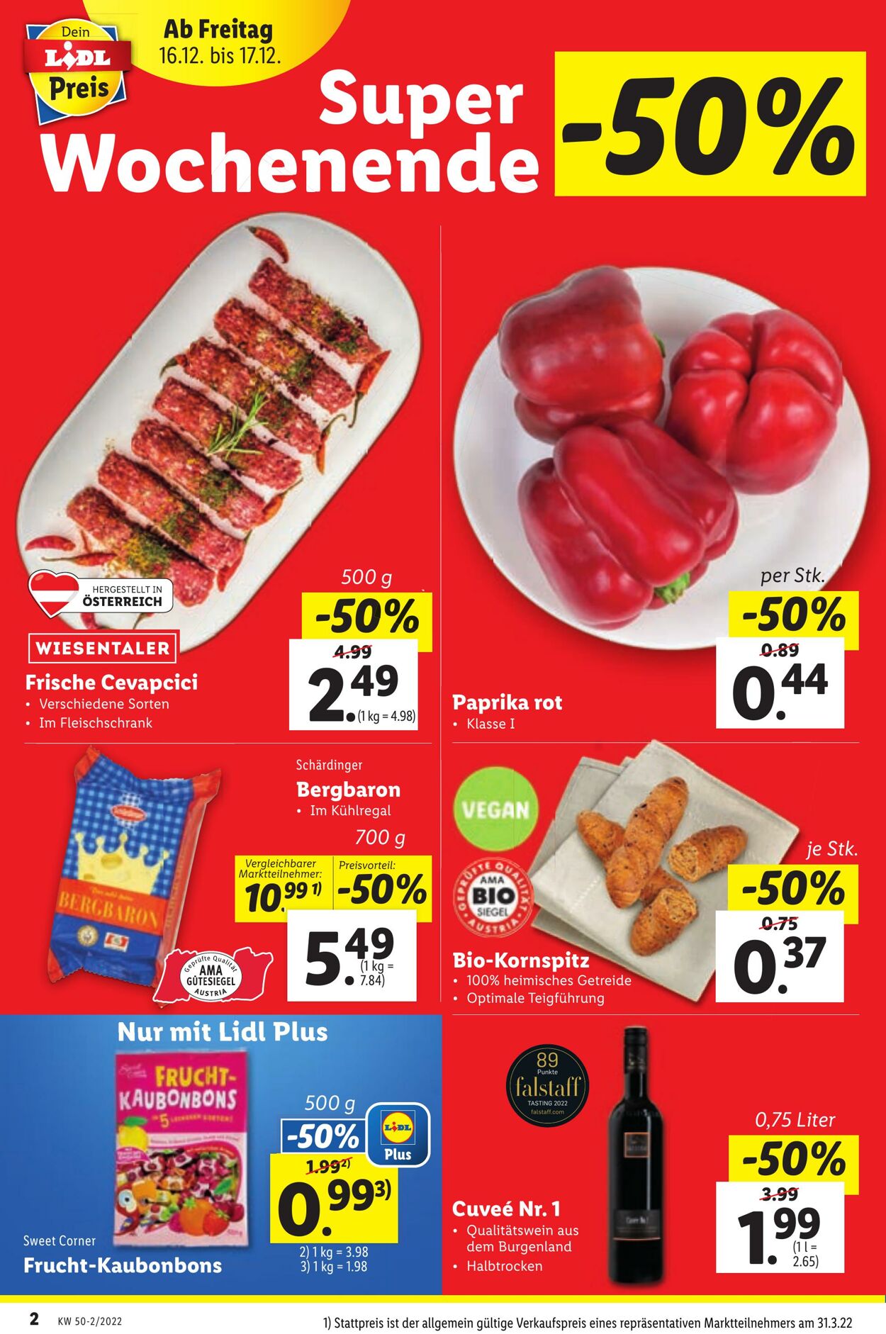 Prospekt Lidl 15.12.2022 - 21.12.2022