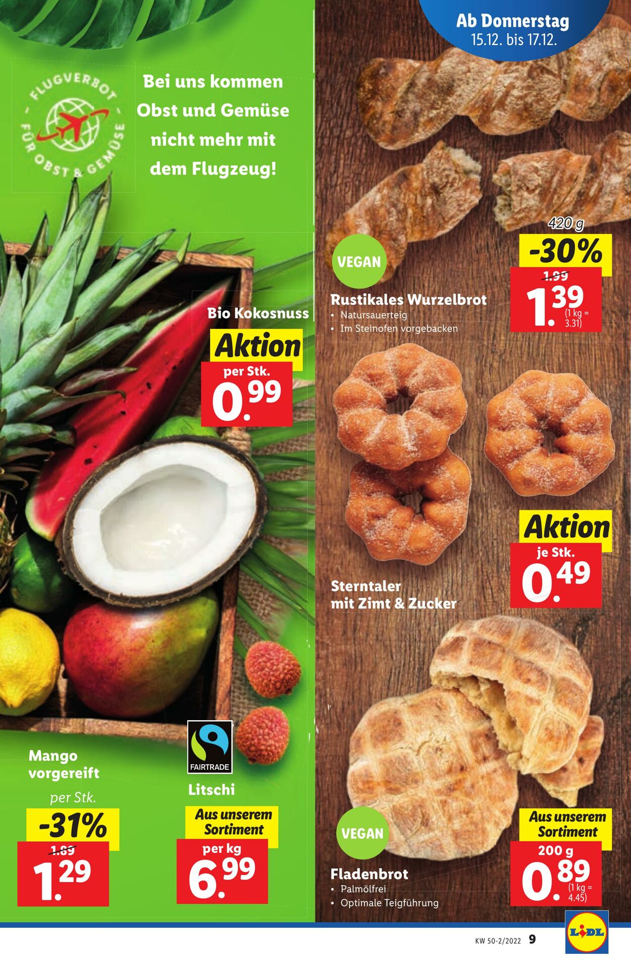 Prospekt Lidl 15.12.2022 - 21.12.2022