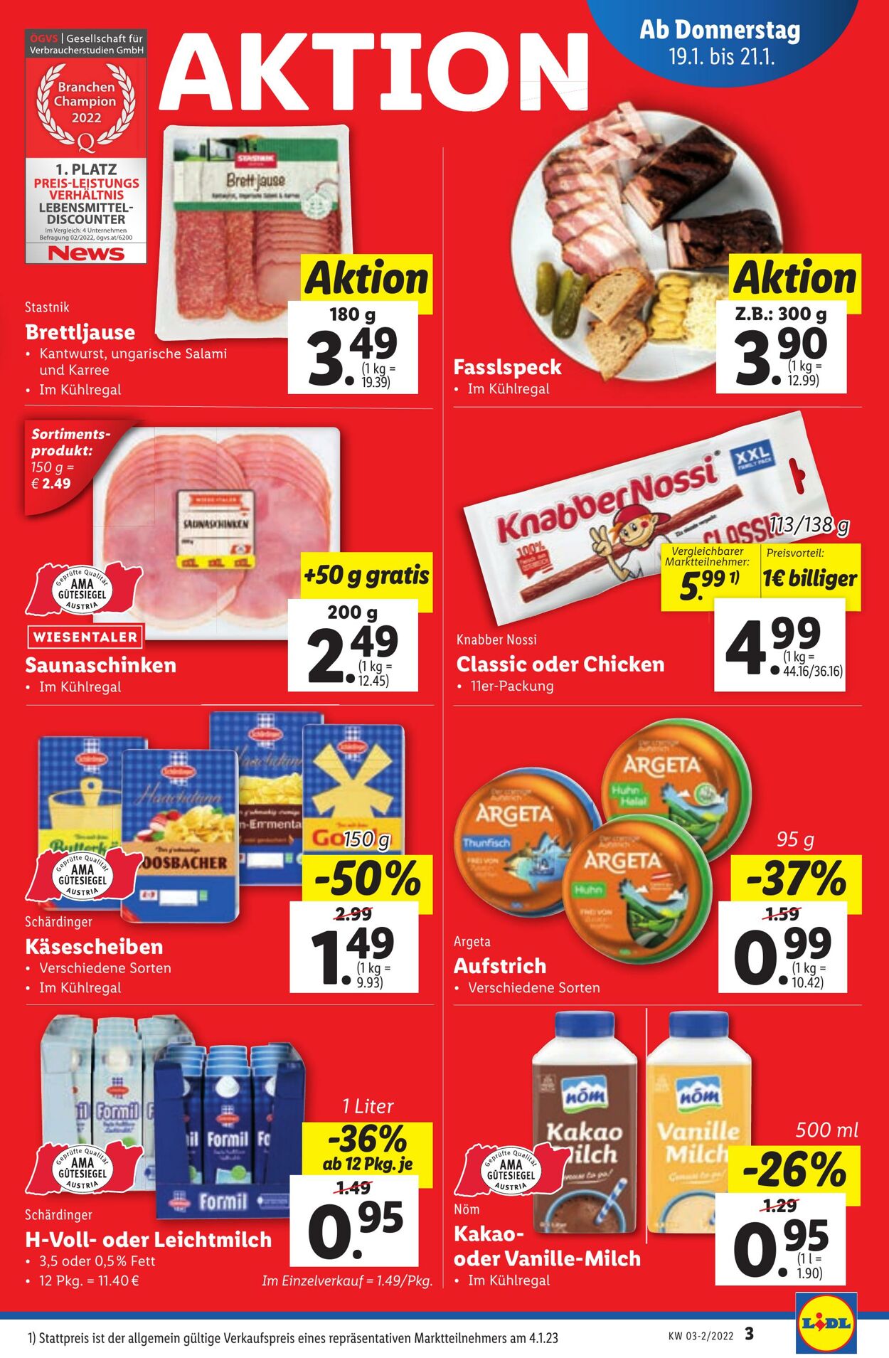 Prospekt Lidl 19.01.2023 - 25.01.2023