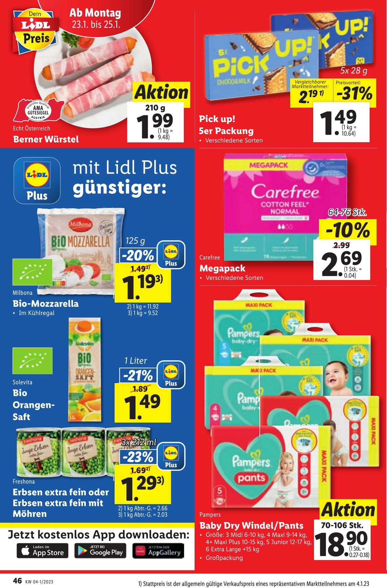 Prospekt Lidl 19.01.2023 - 25.01.2023