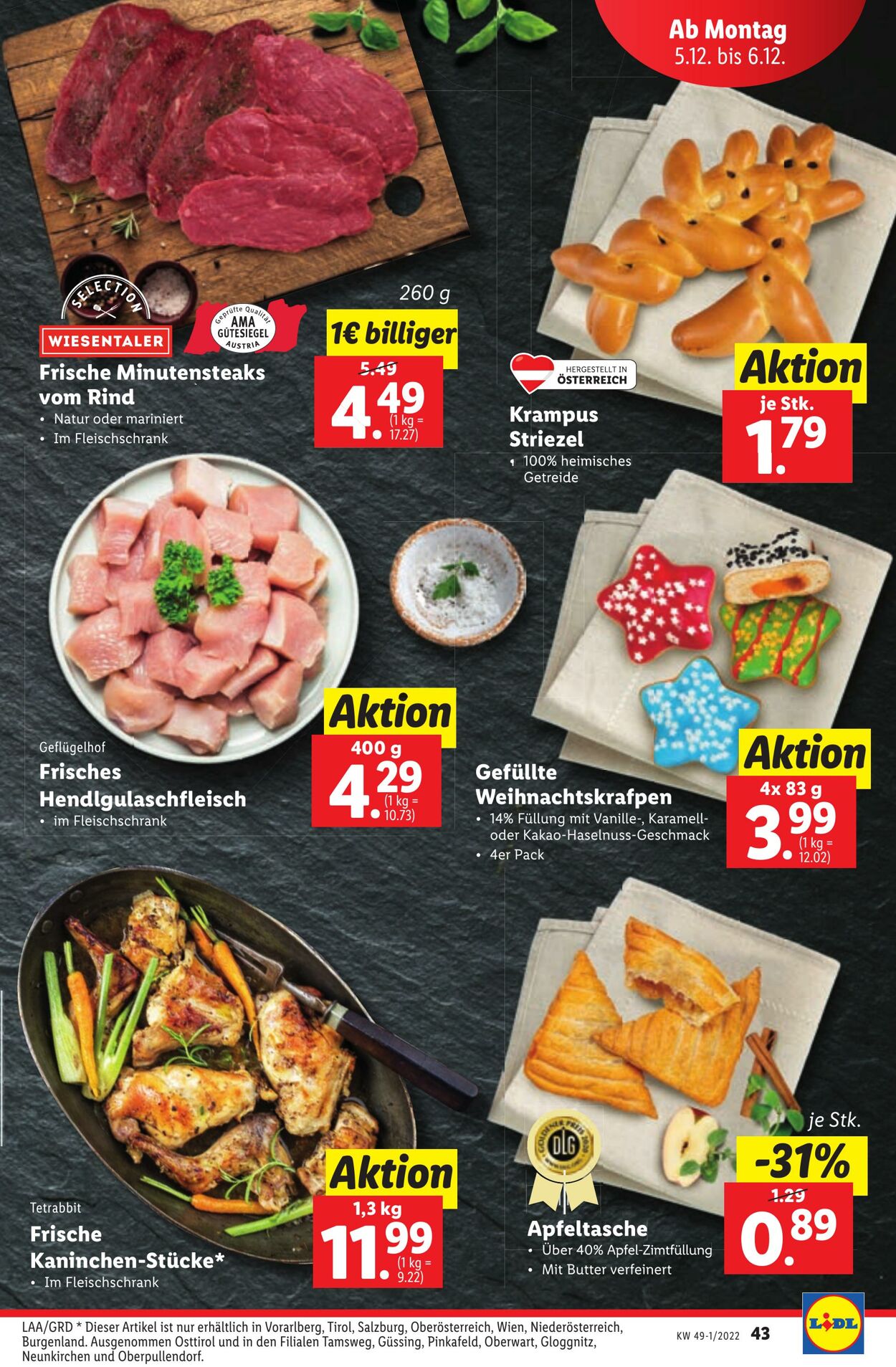 Prospekt Lidl 01.12.2022 - 06.12.2022