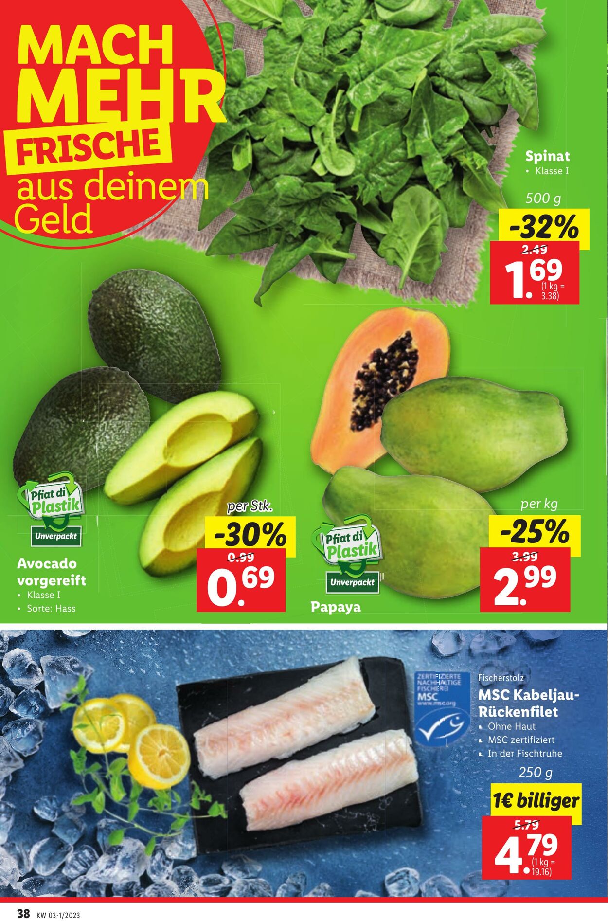 Prospekt Lidl 12.01.2023 - 18.01.2023