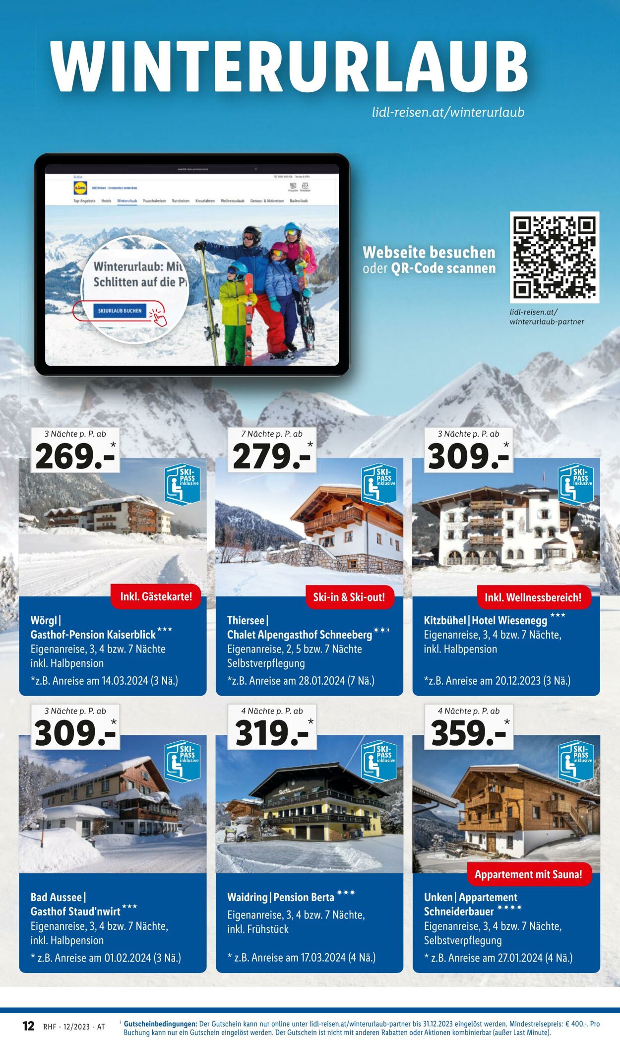 Prospekt Lidl 29.11.2023 - 30.12.2023