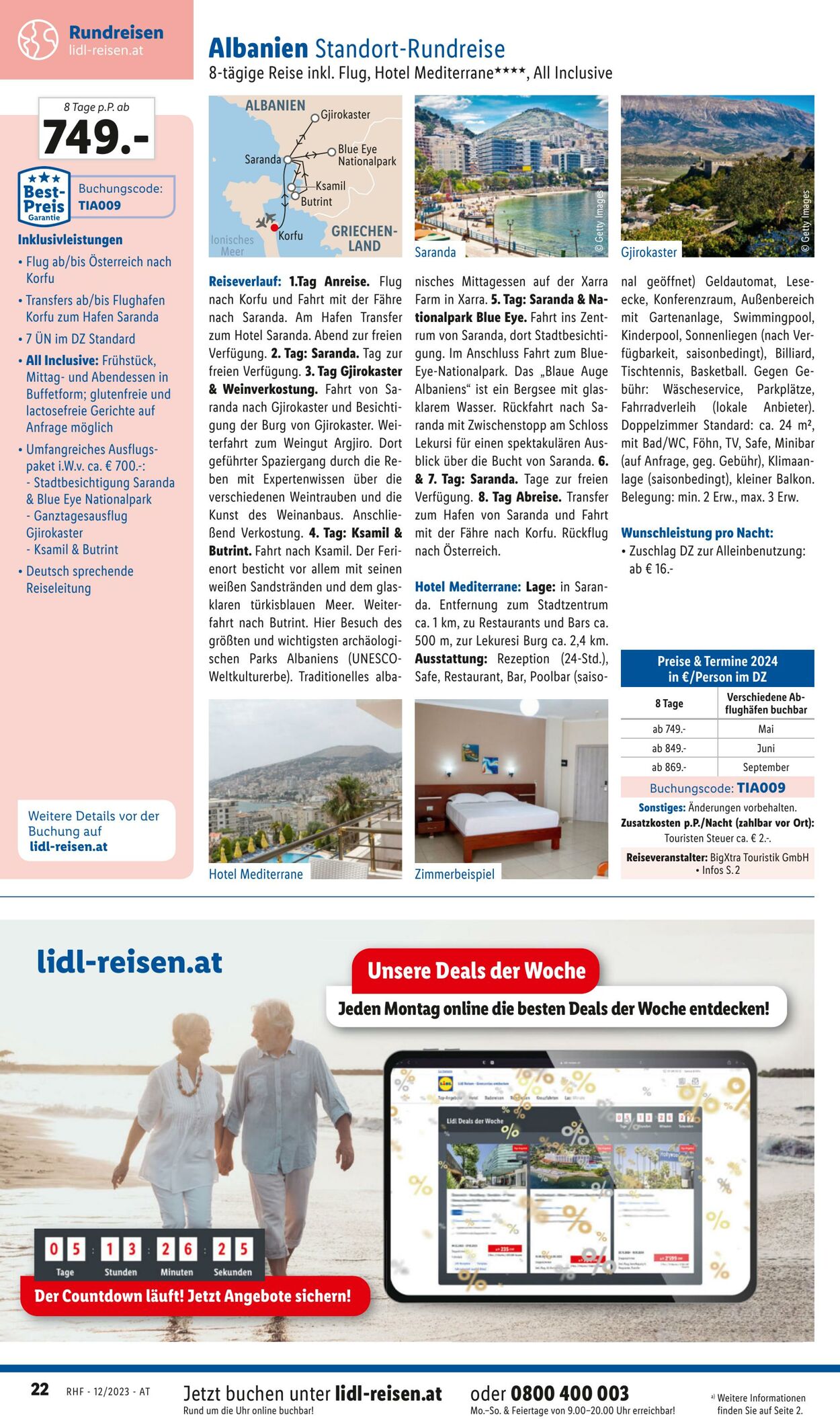 Prospekt Lidl 29.11.2023 - 30.12.2023