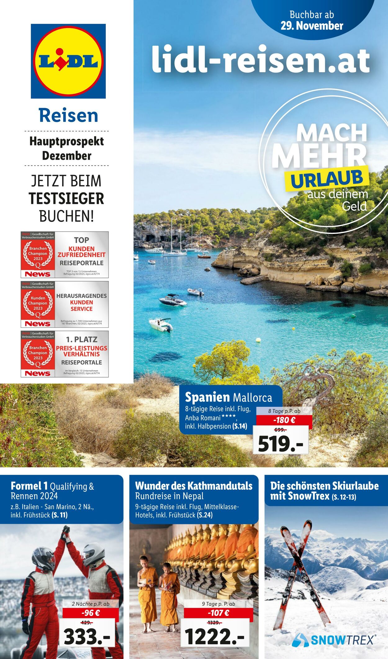 Prospekt Lidl 29.11.2023 - 30.12.2023