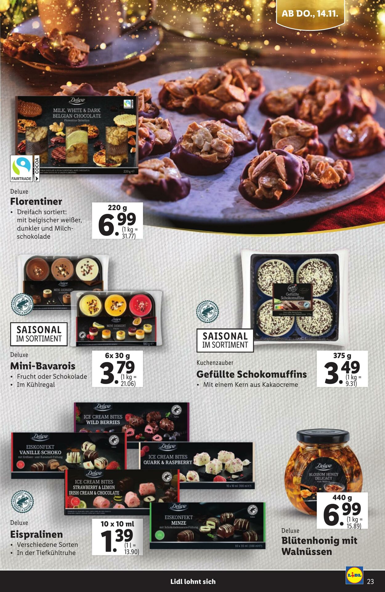 Prospekt Lidl 07.11.2024 - 24.12.2024