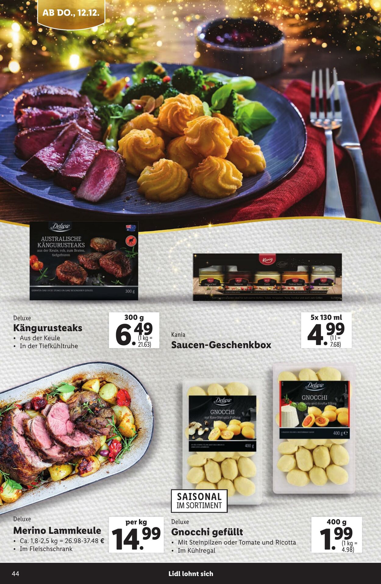 Prospekt Lidl 07.11.2024 - 24.12.2024