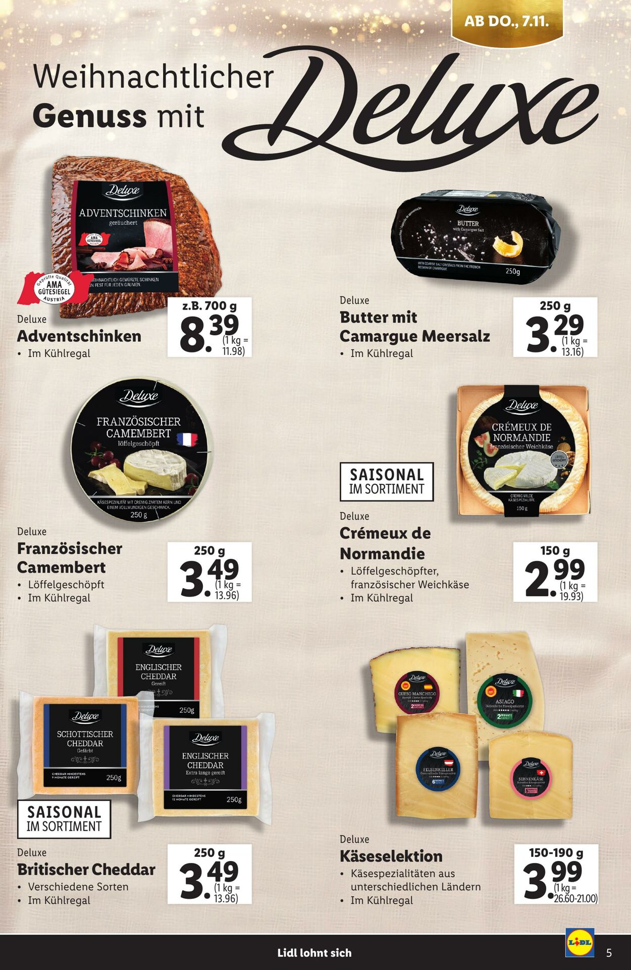 Prospekt Lidl 07.11.2024 - 24.12.2024