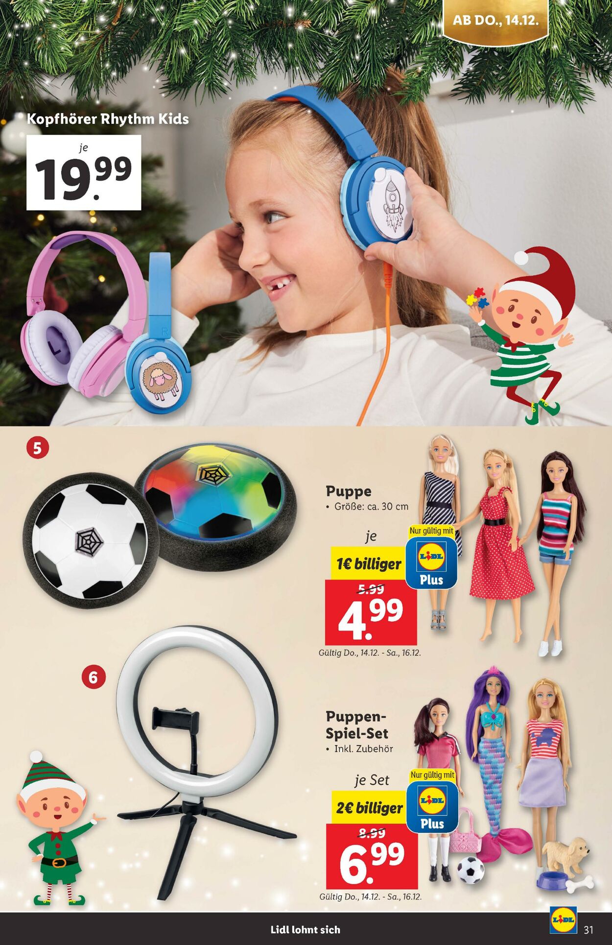 Prospekt Lidl 27.10.2023 - 14.12.2023