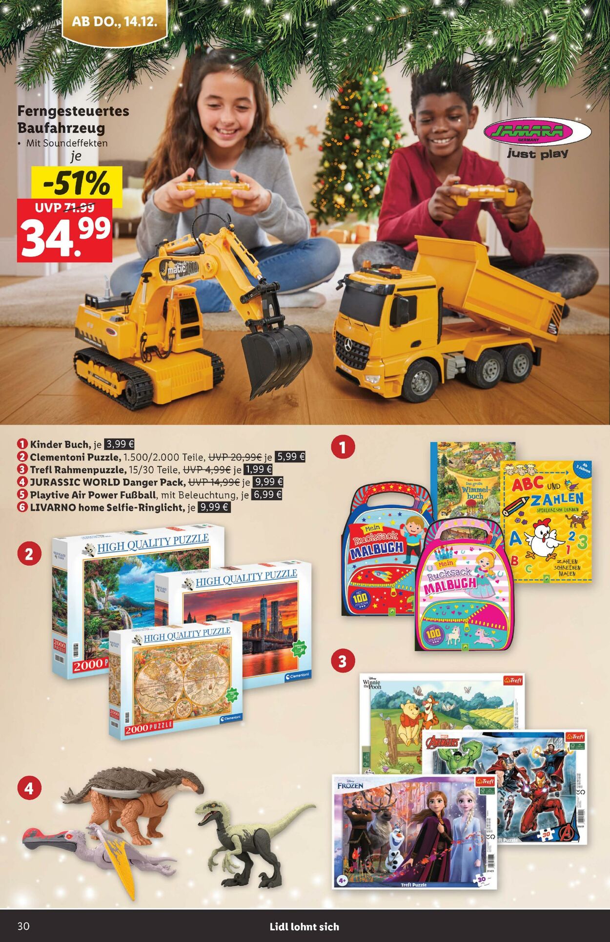 Prospekt Lidl 27.10.2023 - 14.12.2023