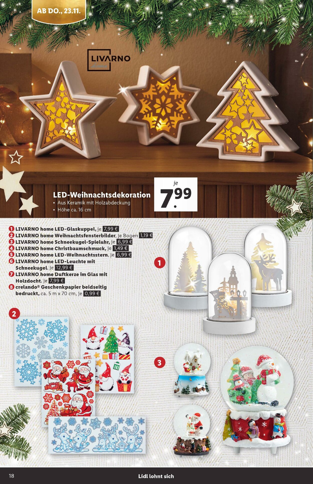 Prospekt Lidl 27.10.2023 - 14.12.2023