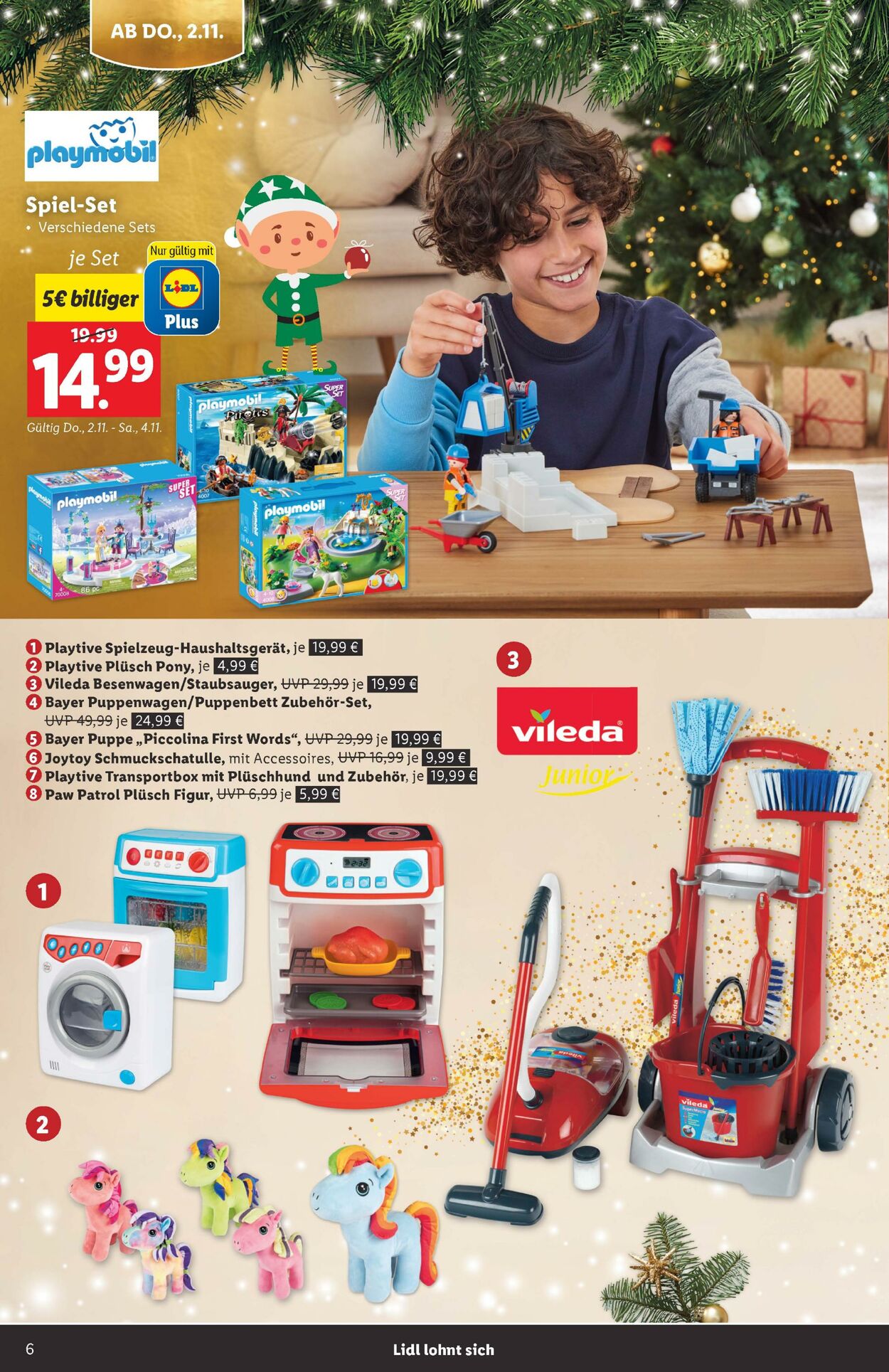 Prospekt Lidl 27.10.2023 - 14.12.2023