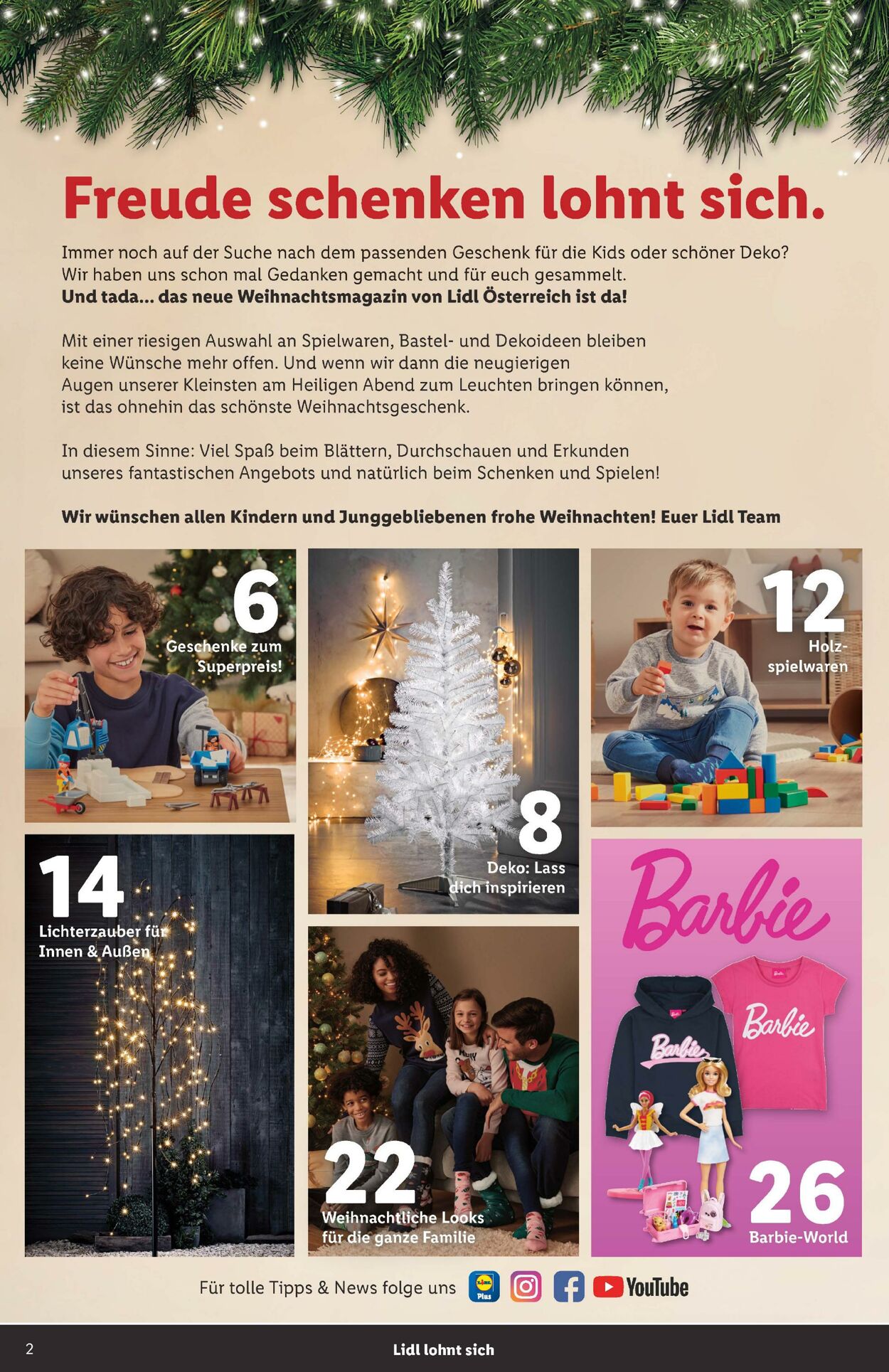 Prospekt Lidl 27.10.2023 - 14.12.2023