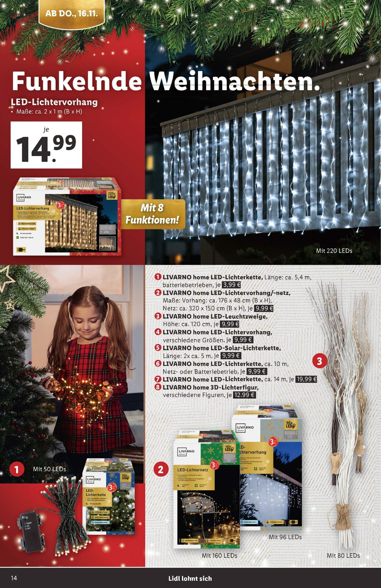 Prospekt Lidl 27.10.2023 - 14.12.2023