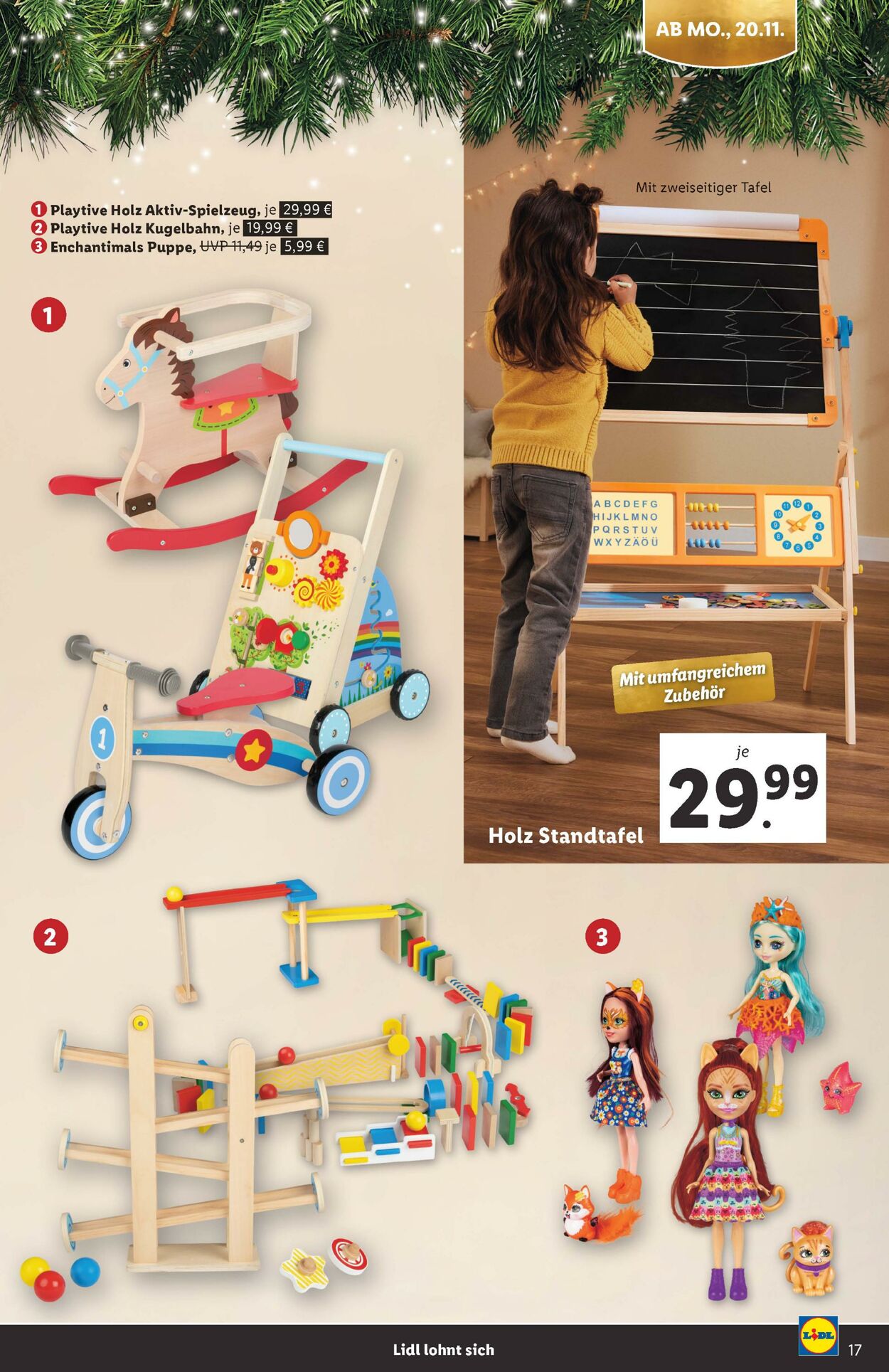 Prospekt Lidl 27.10.2023 - 14.12.2023