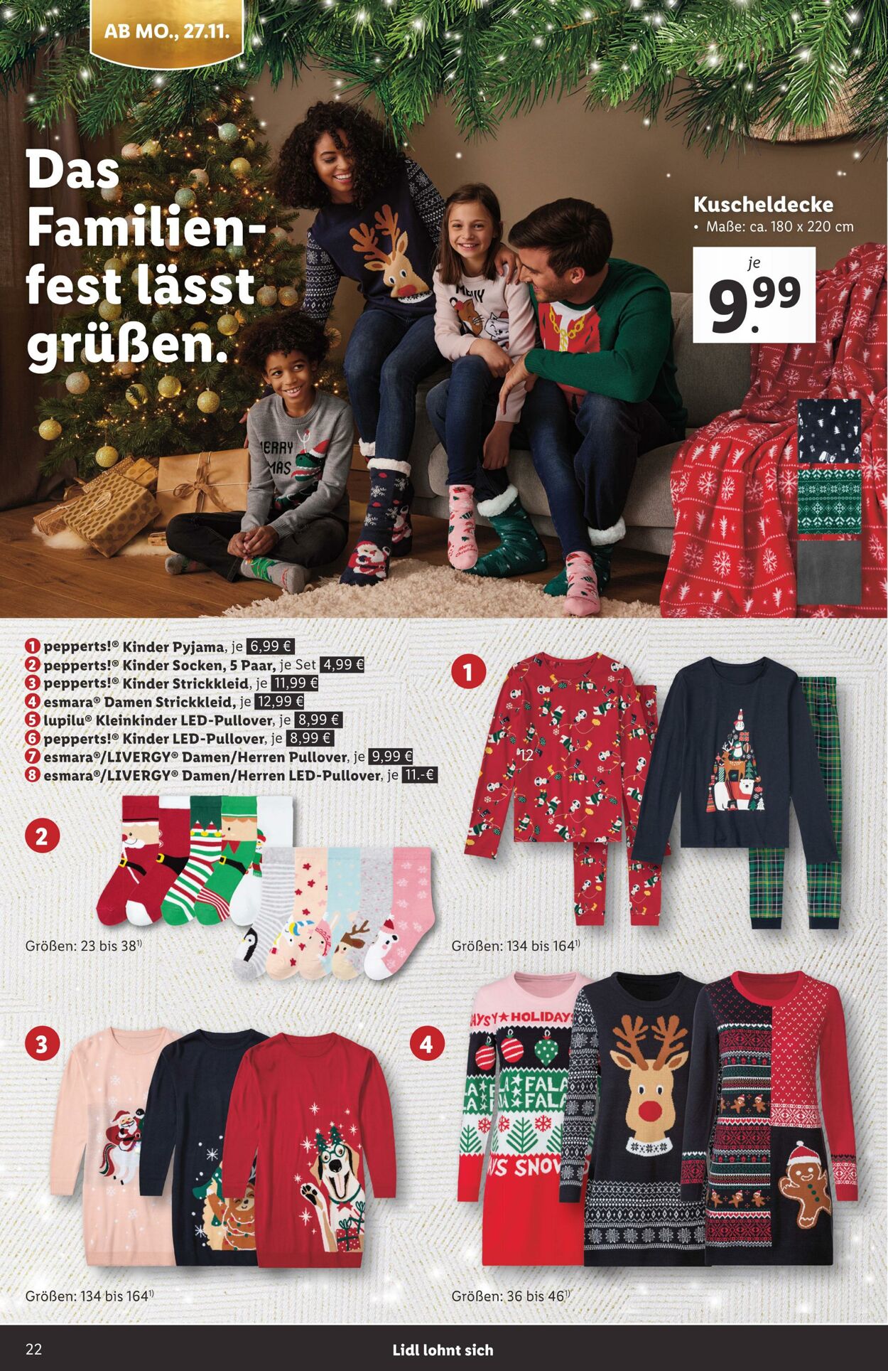 Prospekt Lidl 27.10.2023 - 14.12.2023