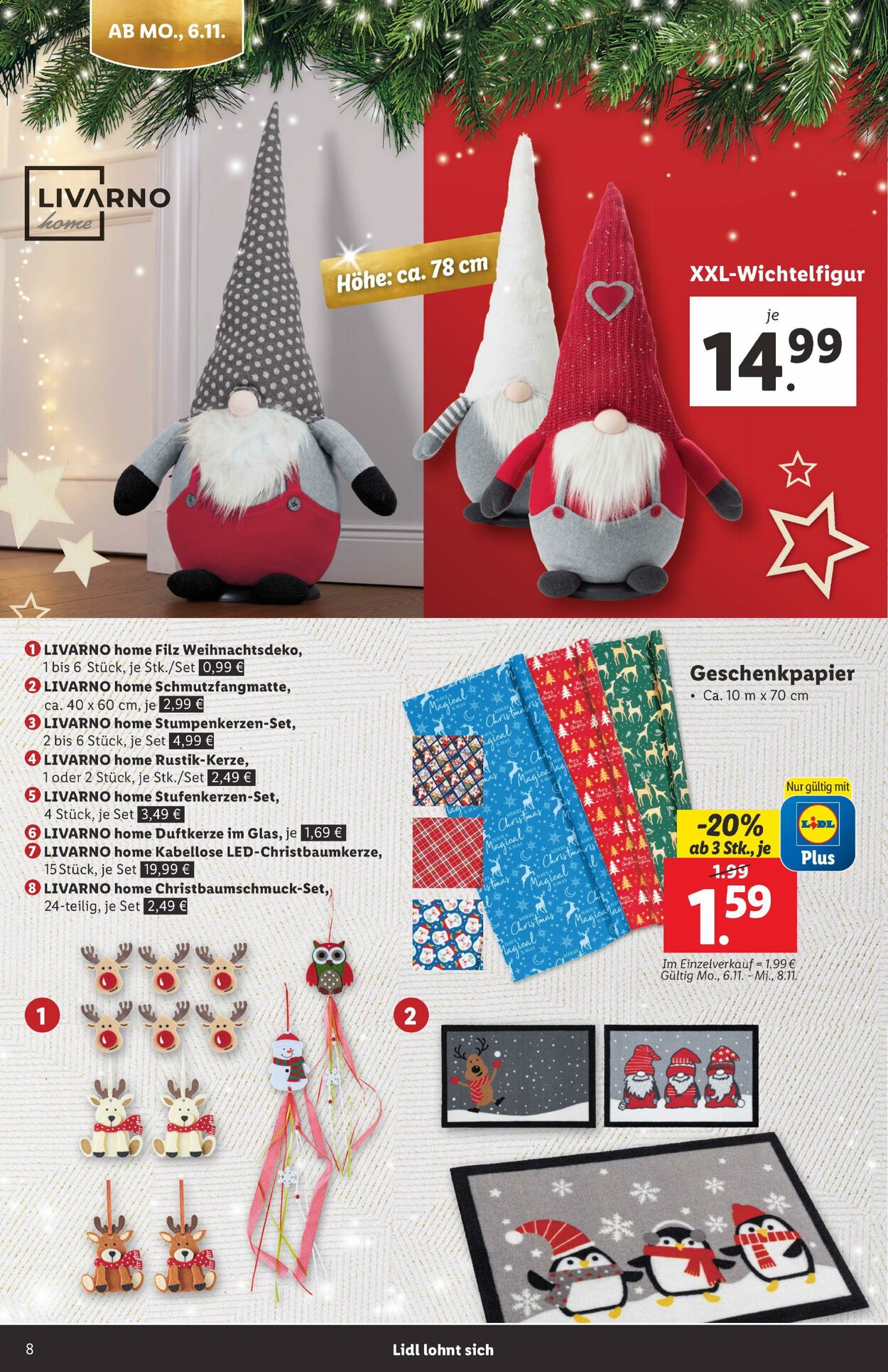 Prospekt Lidl 27.10.2023 - 14.12.2023