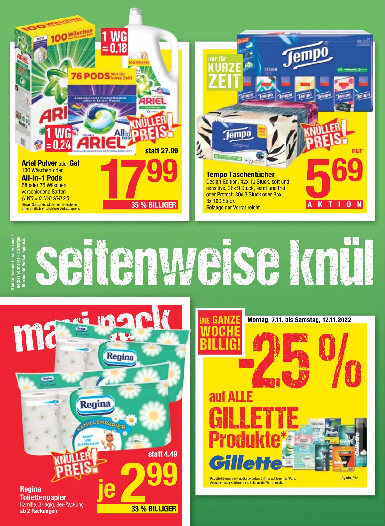 Prospekt Maximarkt 07.11.2022 - 12.11.2022