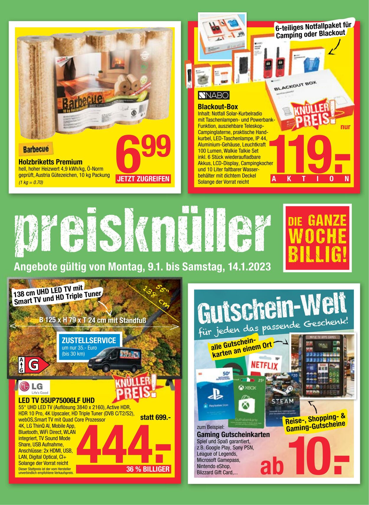 Prospekt Maximarkt 09.01.2023 - 14.01.2023