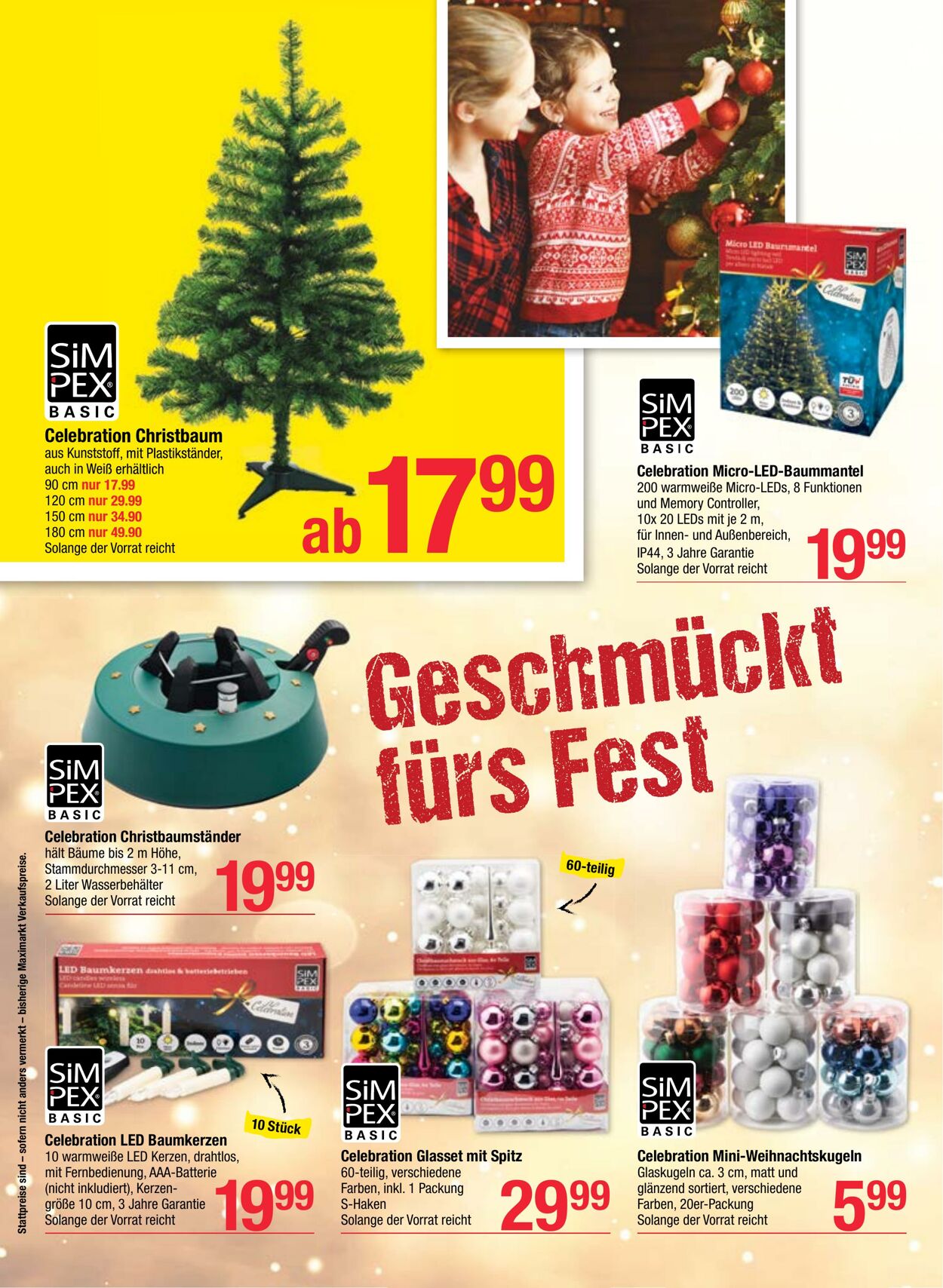 Prospekt Maximarkt 21.11.2022 - 26.11.2022