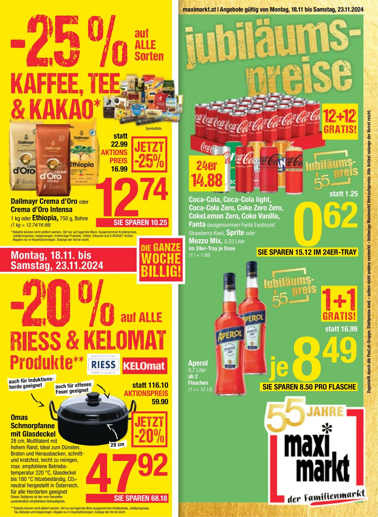 Prospekt Maximarkt 18.11.2024 - 23.11.2024