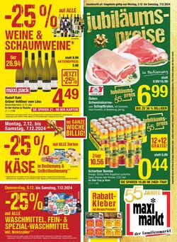 Prospekt Maximarkt 19.12.2022 - 31.12.2022