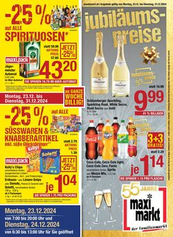 Prospekt Maximarkt 23.12.2024 - 31.12.2024