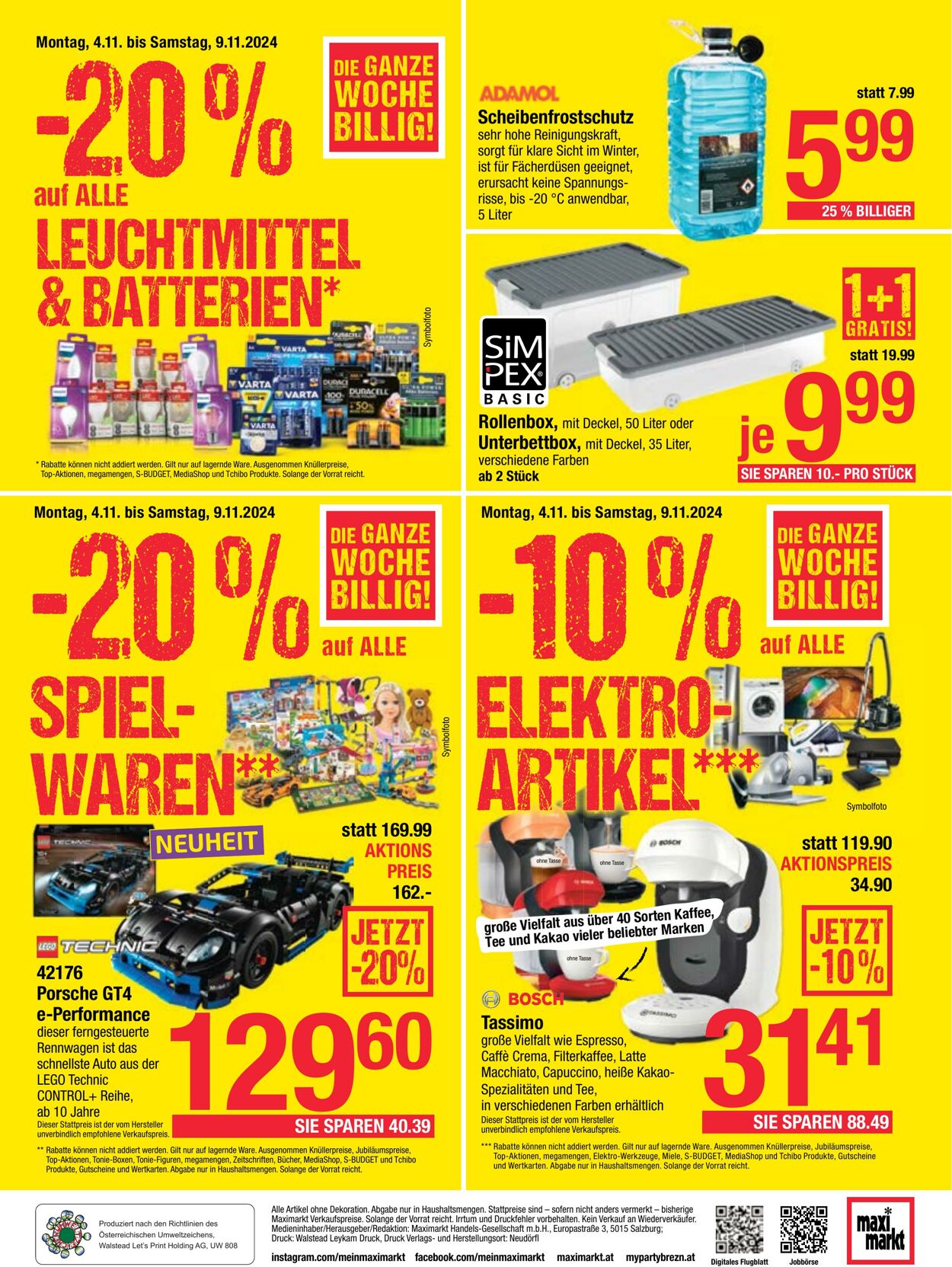 Prospekt Maximarkt 04.11.2024 - 09.11.2024