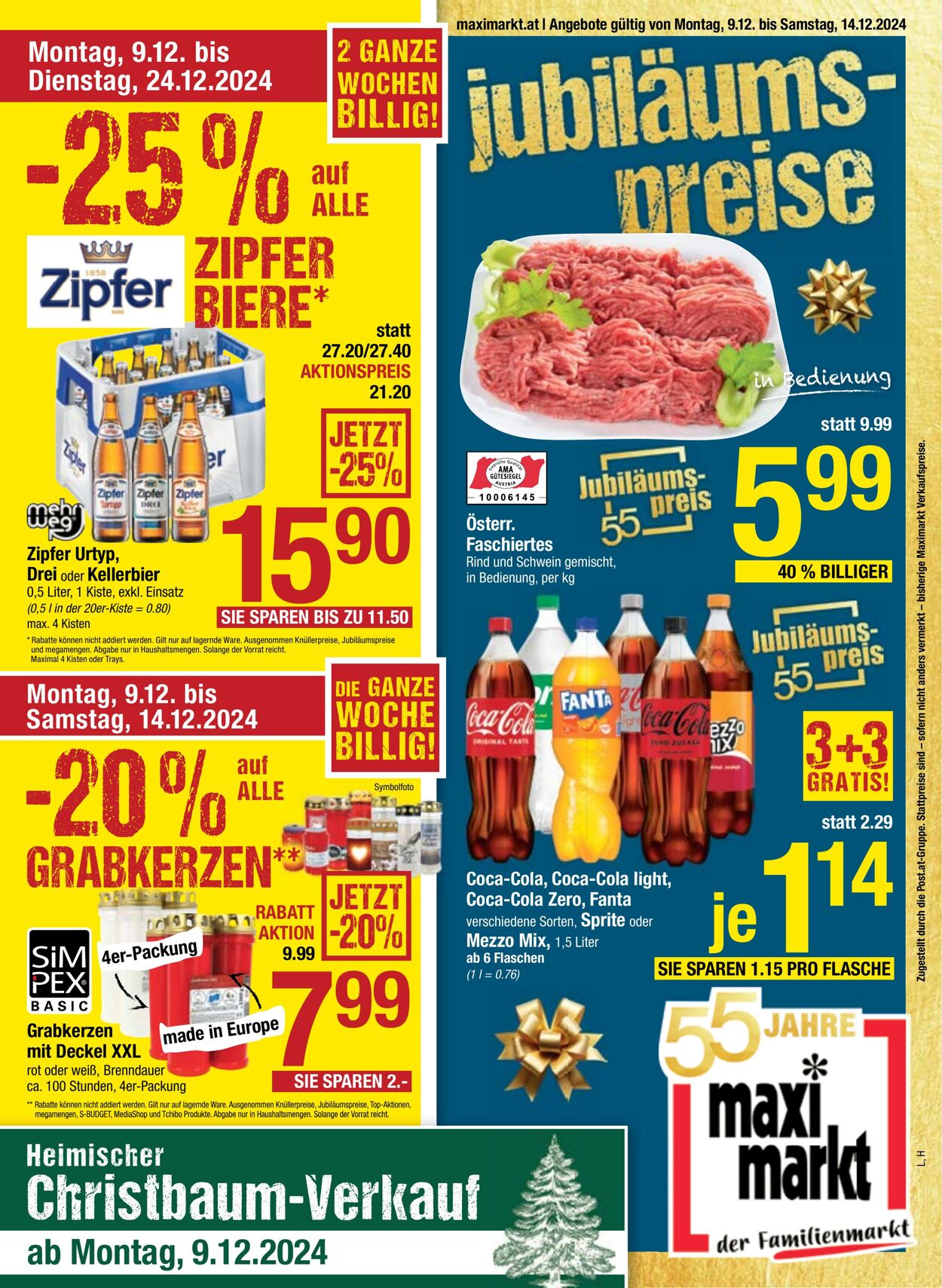 Prospekt Maximarkt 09.12.2024 - 14.12.2024