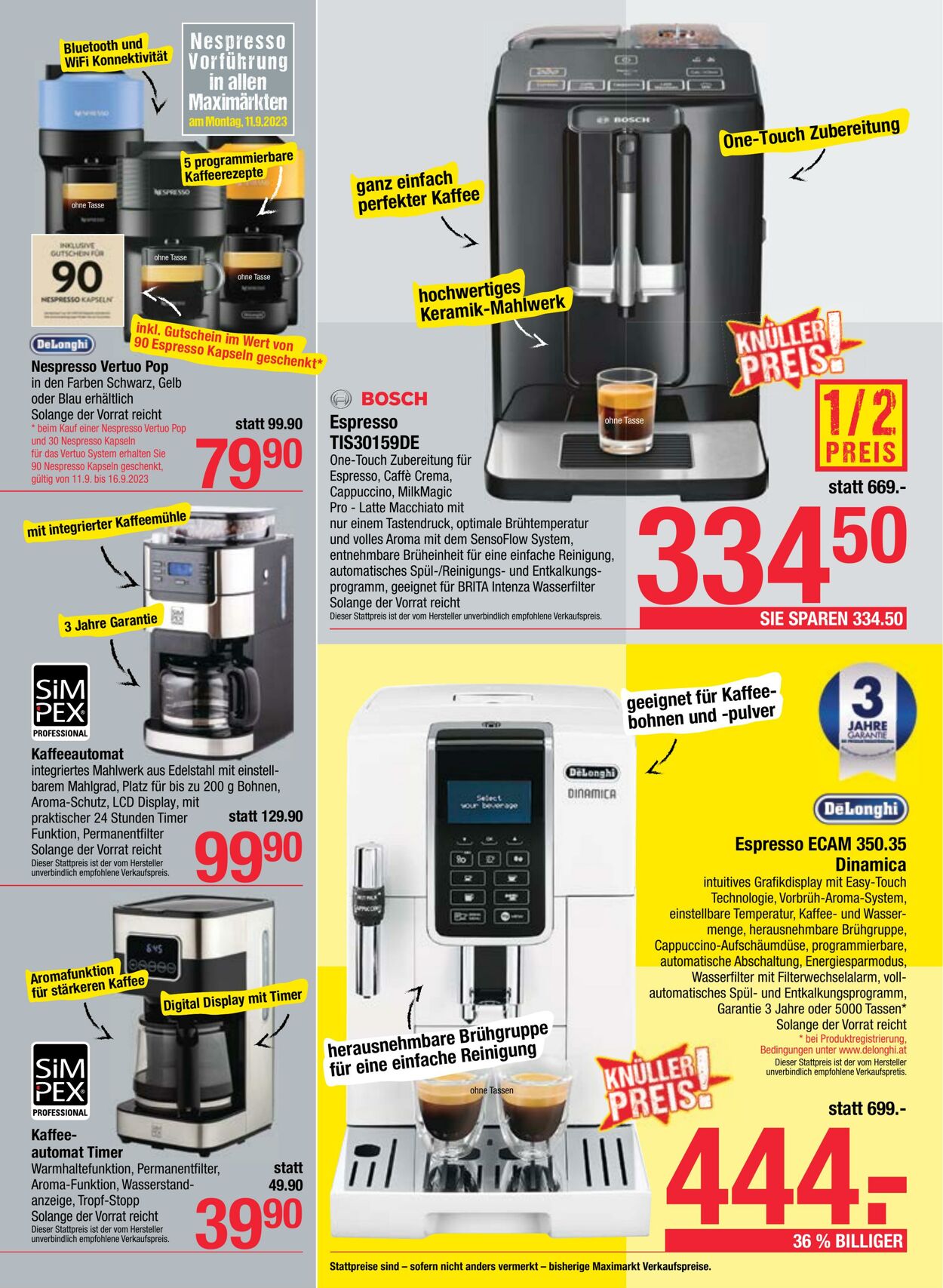 Prospekt Maximarkt 14.09.2023 - 16.09.2023