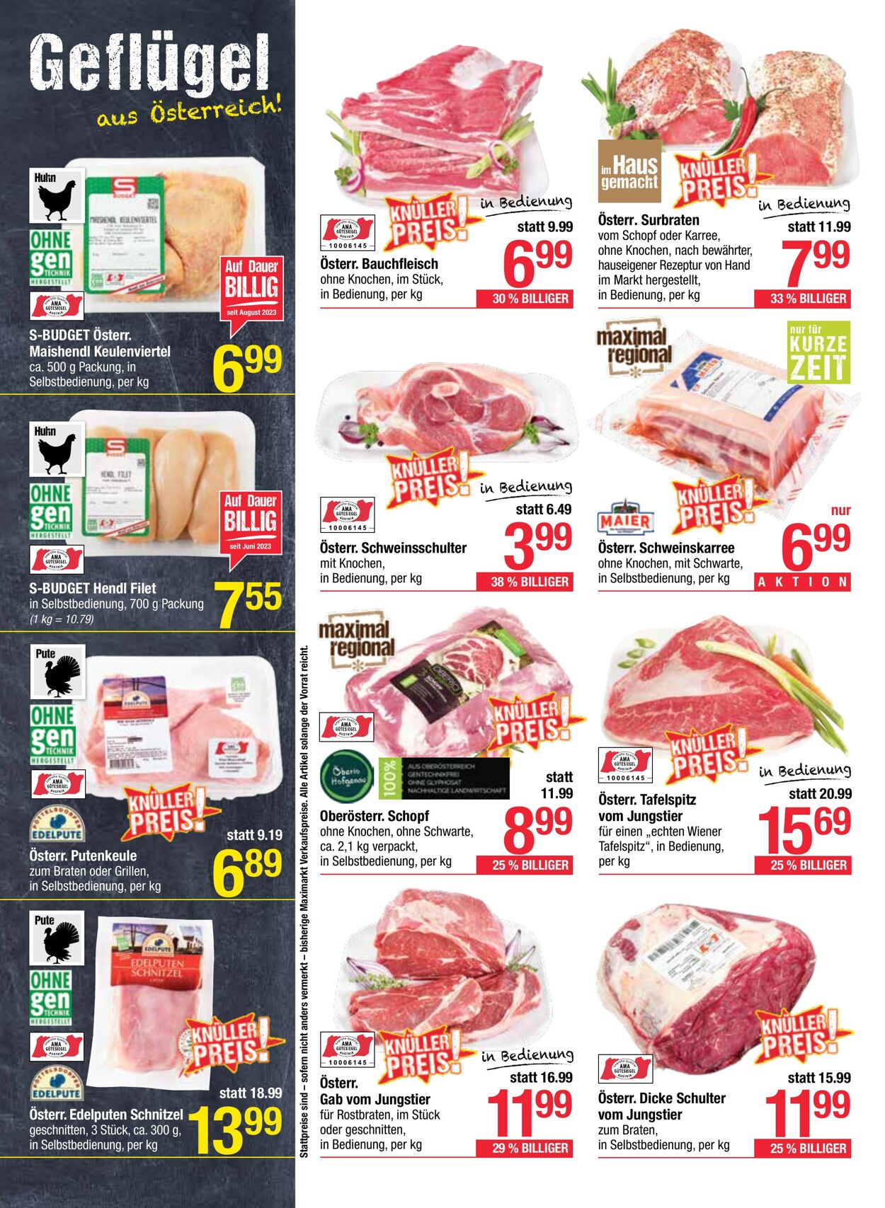 Prospekt Maximarkt 09.10.2023 - 14.10.2023