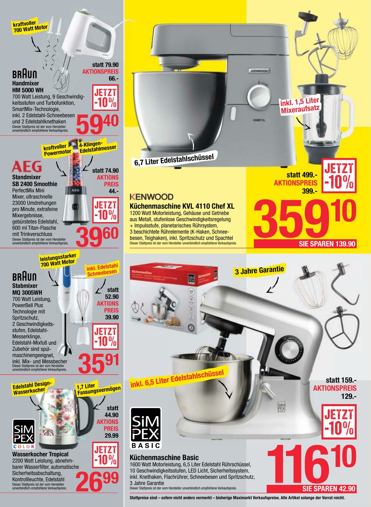 Prospekt Maximarkt 09.10.2023 - 14.10.2023