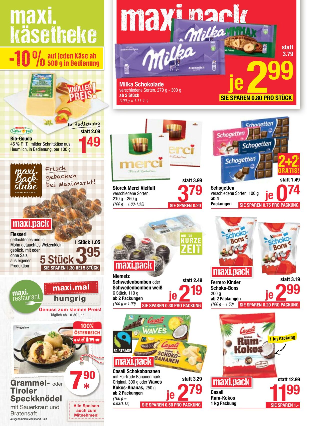 Prospekt Maximarkt 09.10.2023 - 14.10.2023