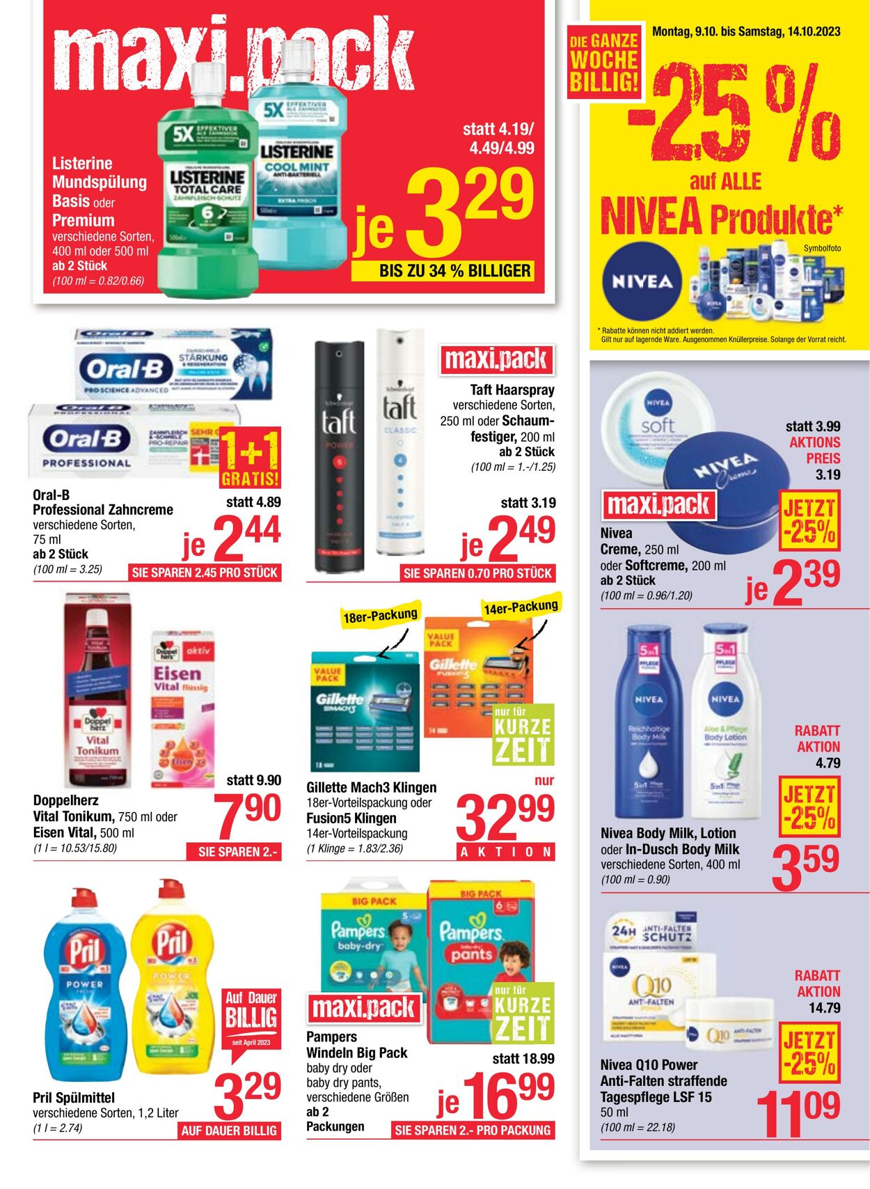 Prospekt Maximarkt 09.10.2023 - 14.10.2023