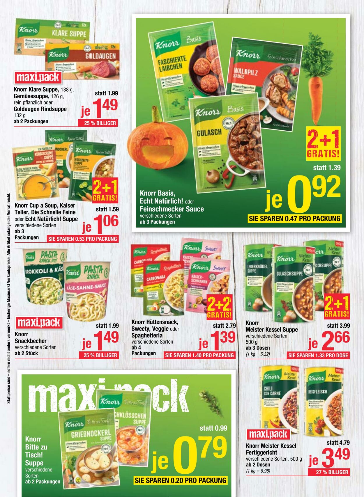 Prospekt Maximarkt 14.10.2024 - 19.10.2024