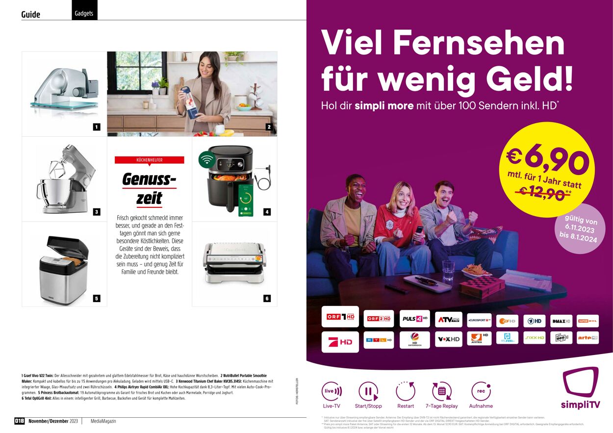 Prospekt Media Markt 01.11.2023 - 31.12.2023