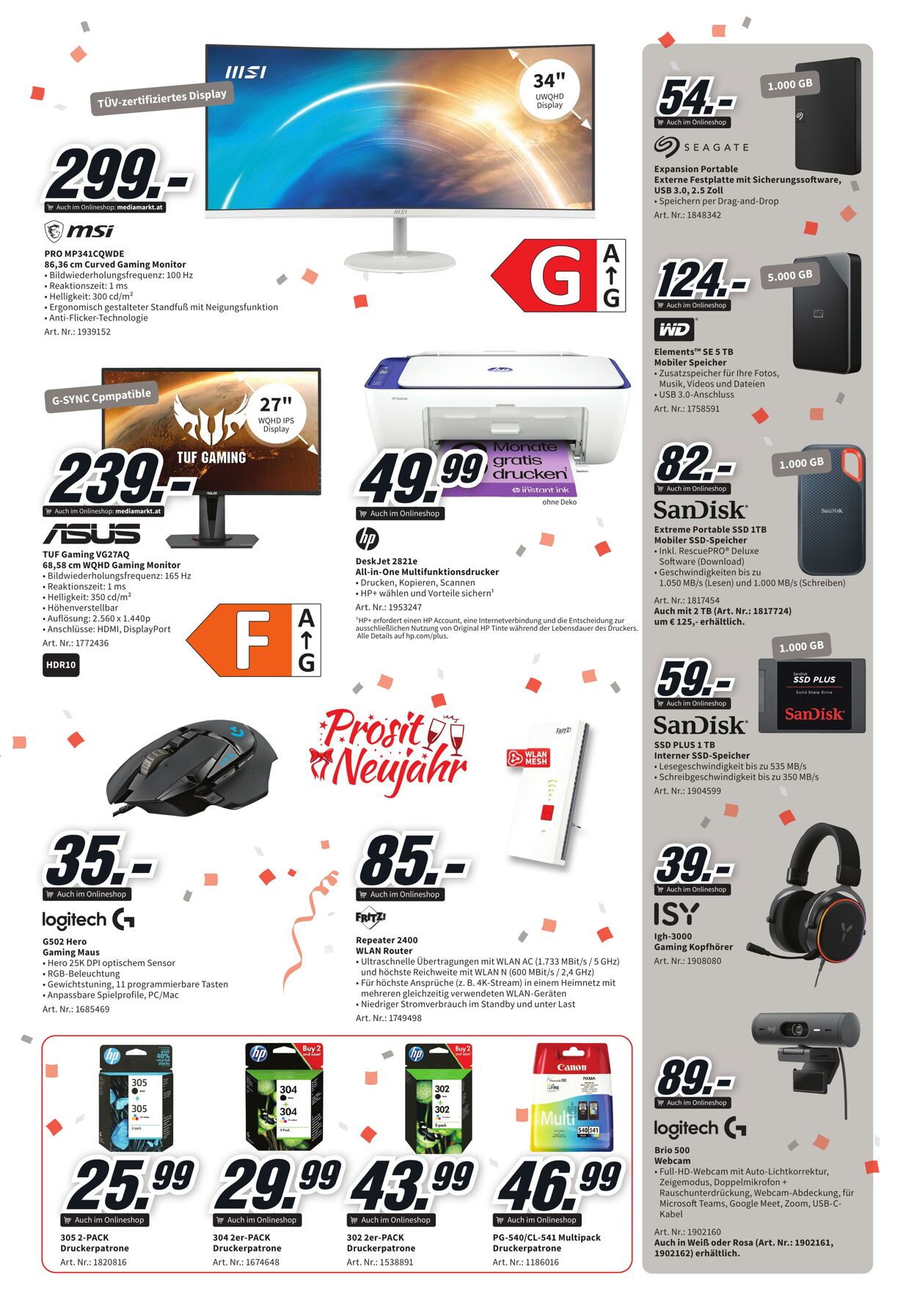 Prospekt Media Markt 07.01.2024 - 20.01.2024