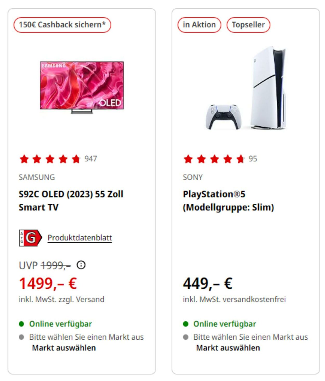 Prospekt Media Markt 17.03.2024 - 30.03.2024