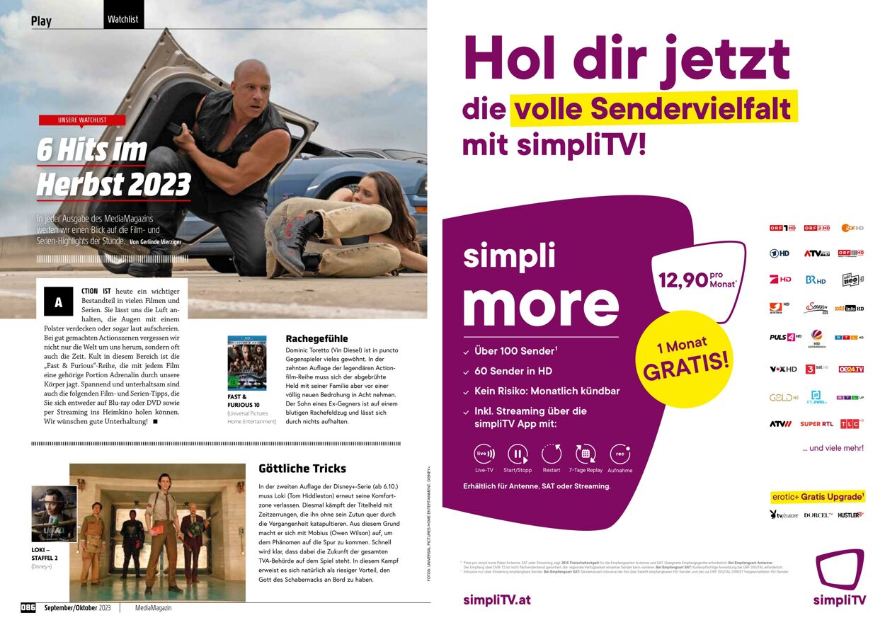 Prospekt Media Markt 01.09.2023 - 31.10.2023