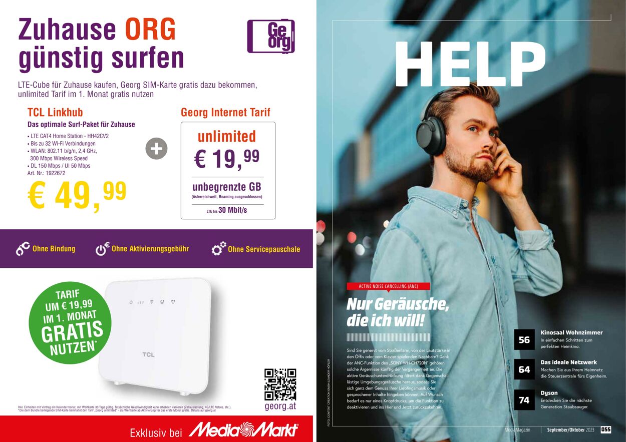 Prospekt Media Markt 01.09.2023 - 31.10.2023