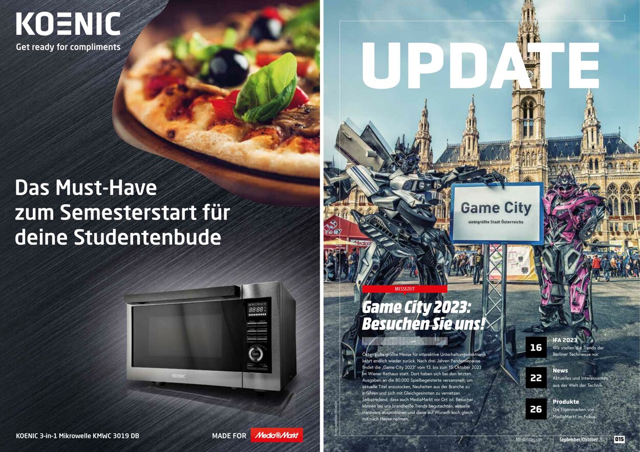 Prospekt Media Markt 01.09.2023 - 31.10.2023